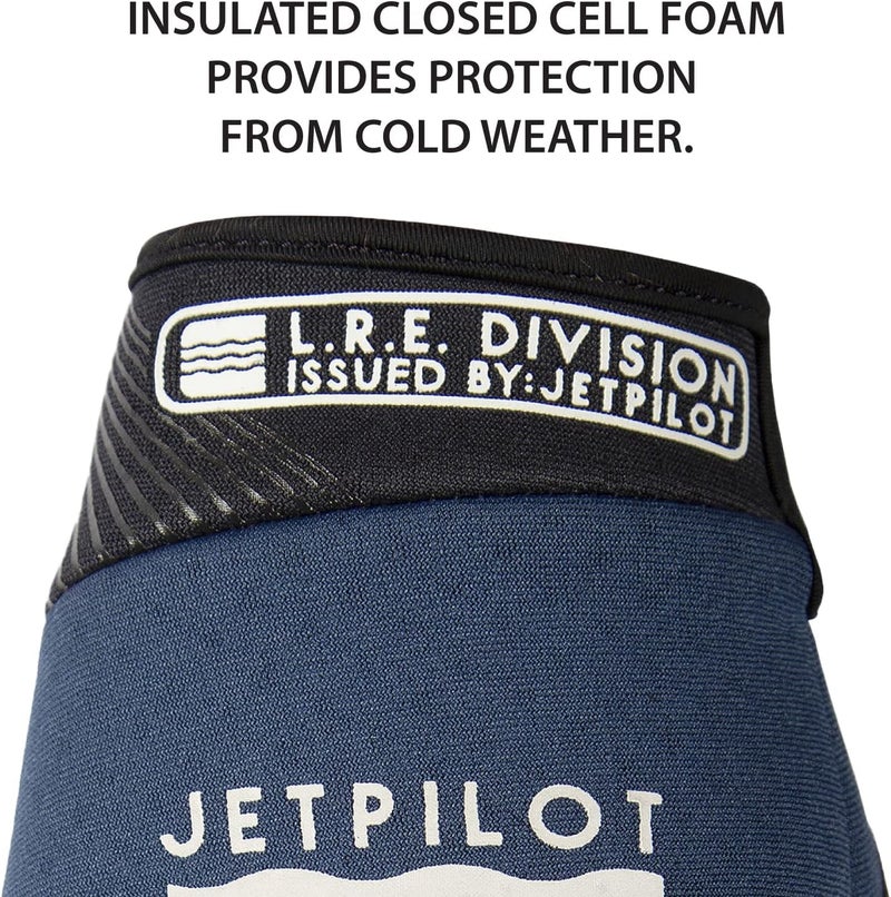 Jetpilot L.R.E. Thermal PWC Full Finger Gloves - High-Intensity Water Sports: Jet Skiing, Kayaking, Windsurfing, Kiteboarding, Sailing, Diving, Stand Up Paddle Boarding, Personal Water Craft - Image 5